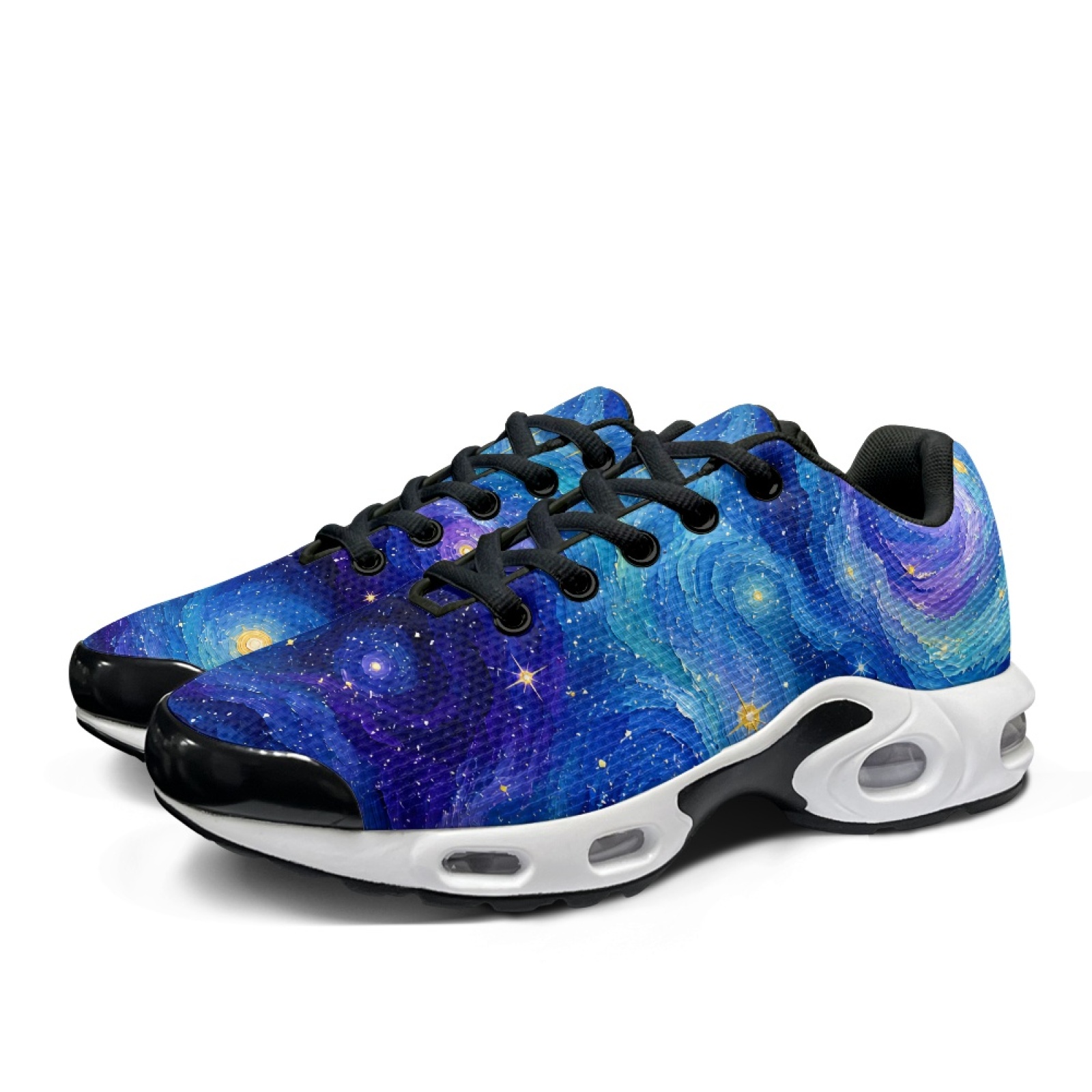 PENSTROLL Starry Night Air Cus - Air Cushion Jogger Shoes Men 评论和价格