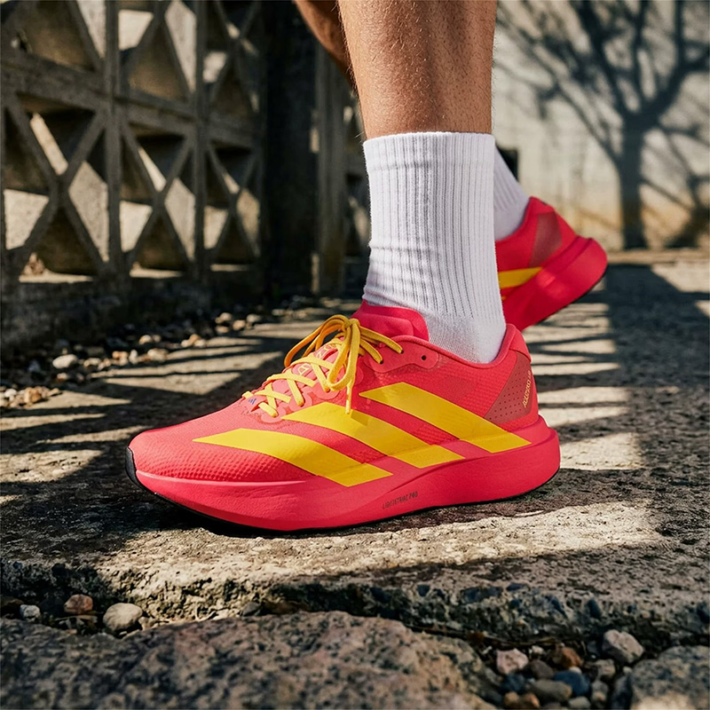 Adidas Men's Racing Running Sh - Reflective Night Running Shoes 评论和价格