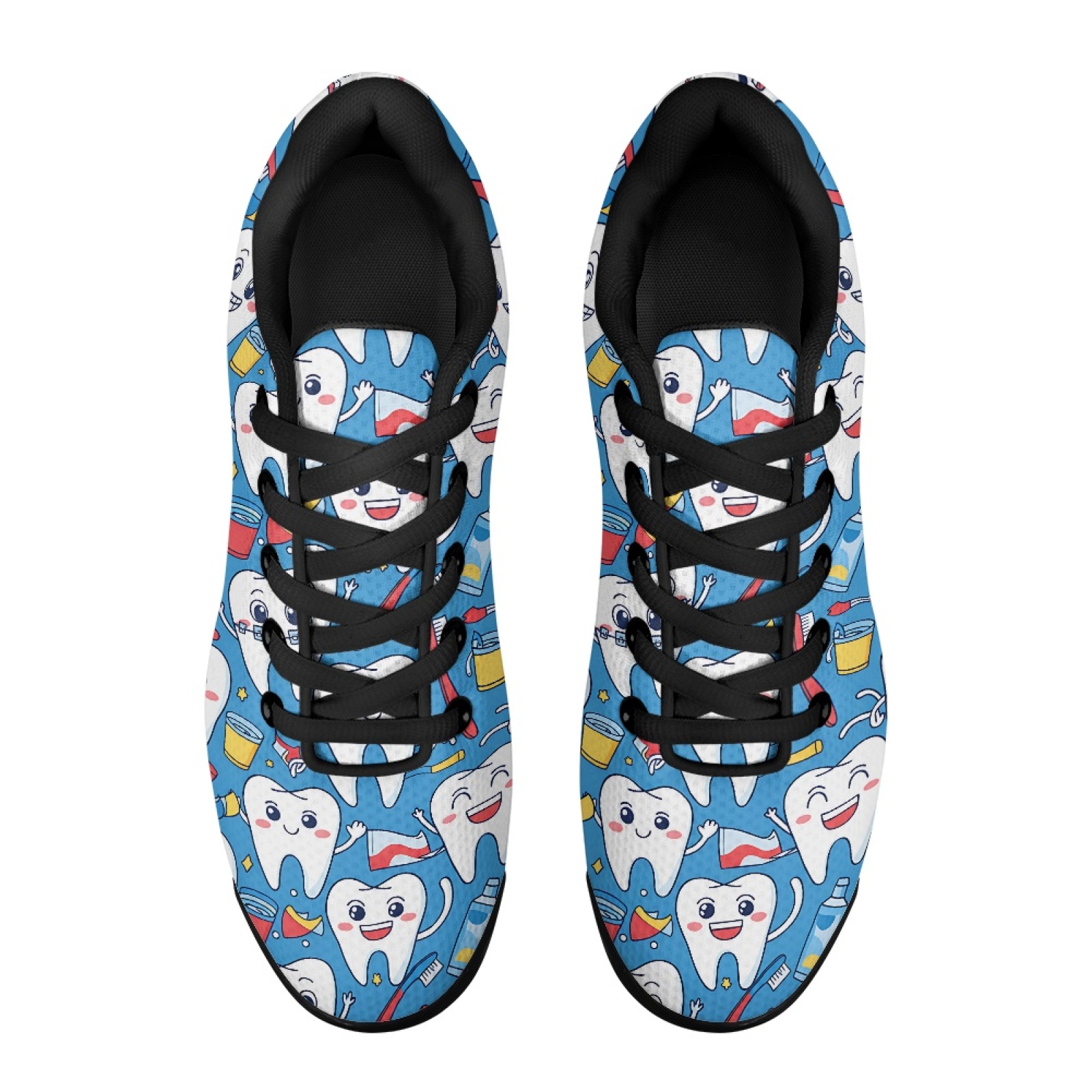 PENSTROLL Cute Cartoon Teeth A - Air Cushion Jogger Shoes Men 评论和价格